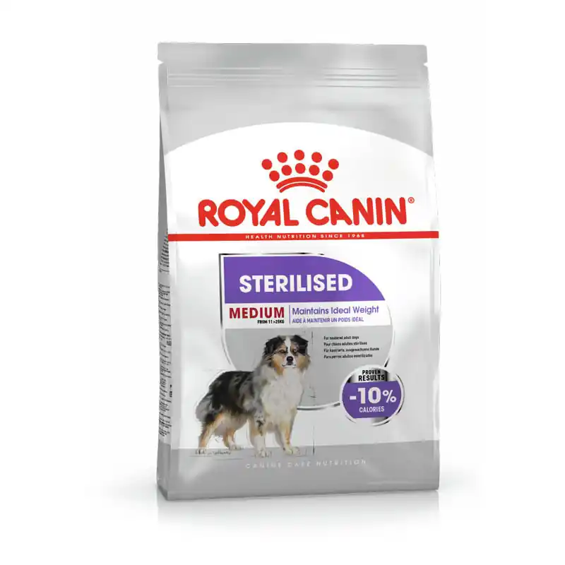 Schnäppchen ROYAL CANIN SHN MEDIUM Sterilised 3kg Hundetrockenfutter